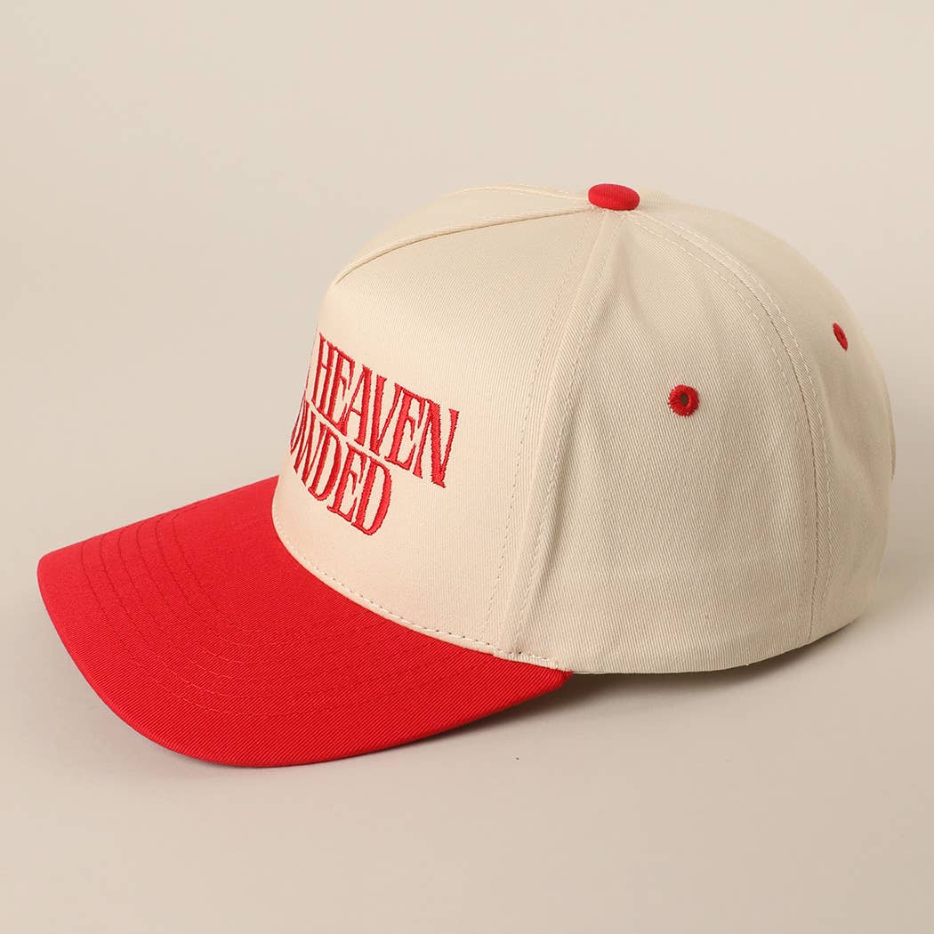 MAKE HEAVEN CROWDED Embroidered Trucker Hat