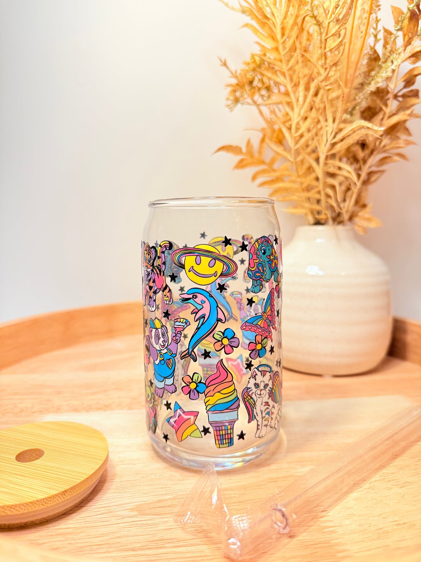 "L Frank Vibes" Glass Can
