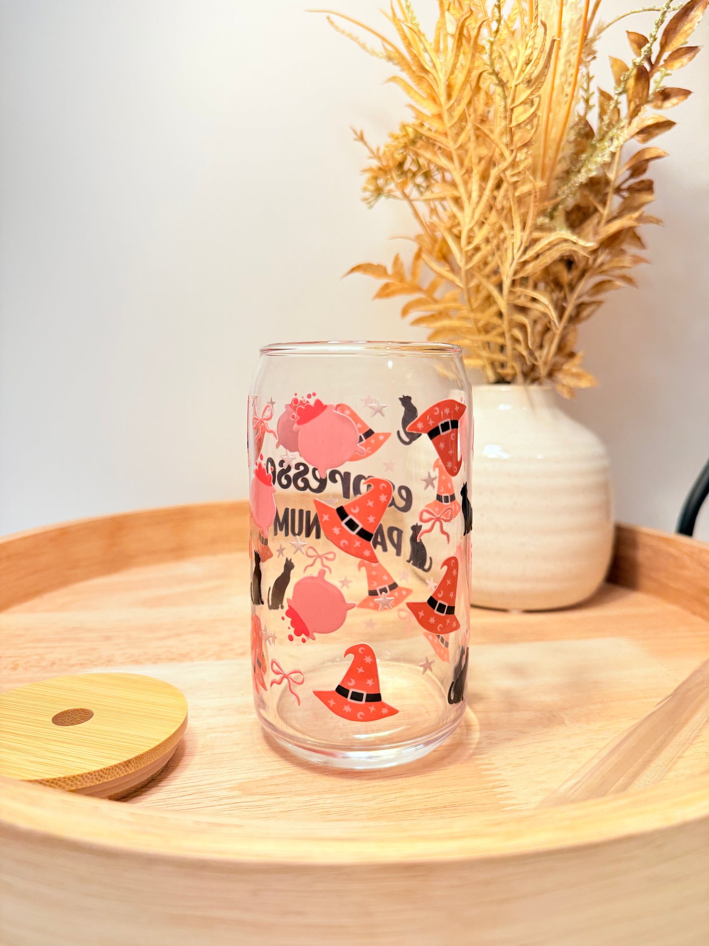 "Espresso Patronium" Glass Can