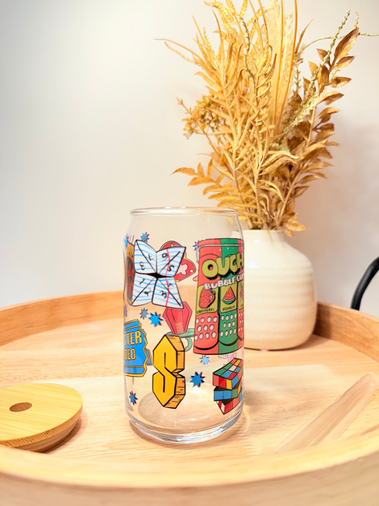 "Early 2000's" Glass Can