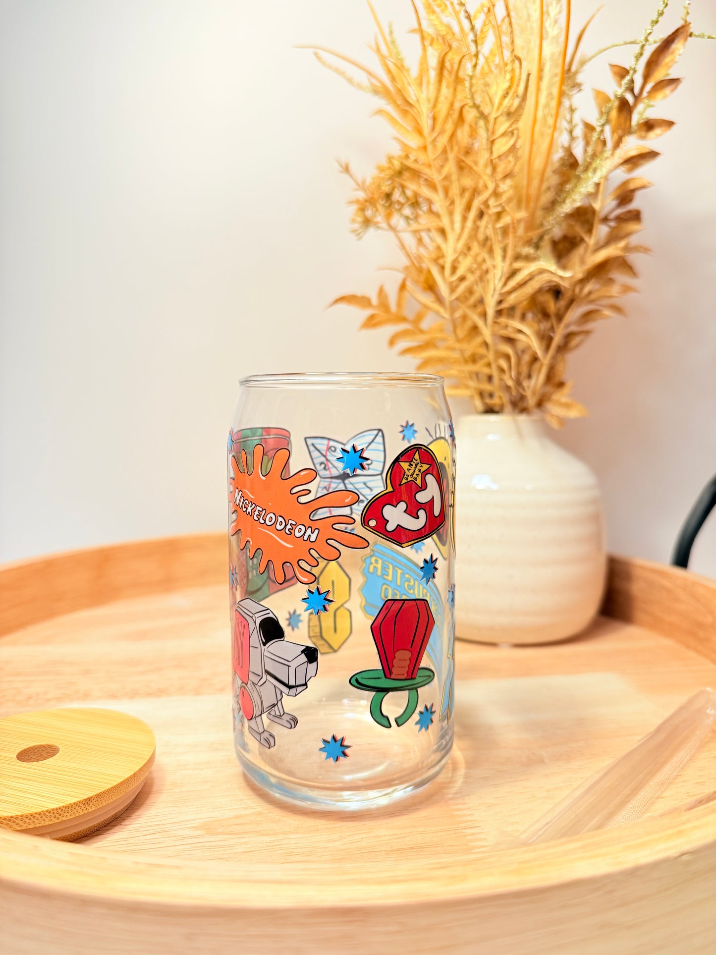 "Early 2000's" Glass Can