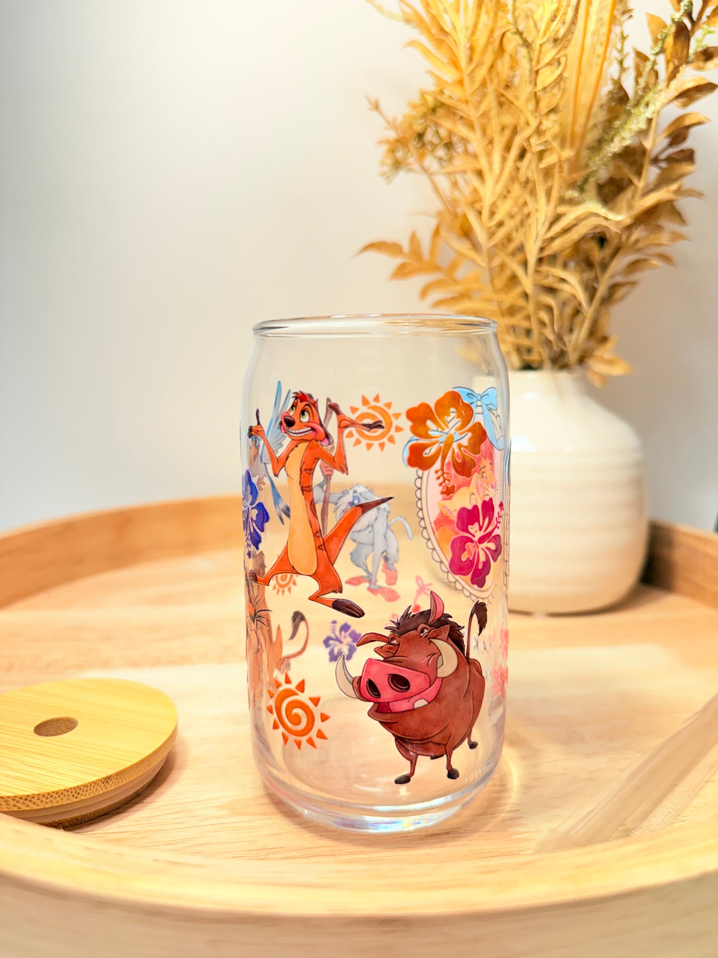 "Hakuna Sip-tata" Glass Can