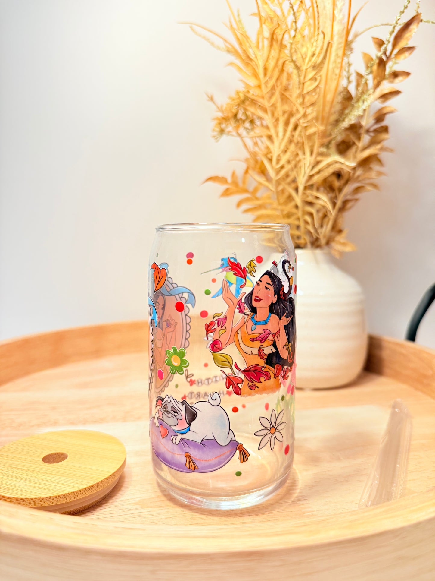 "Free Spirit" Glass Can