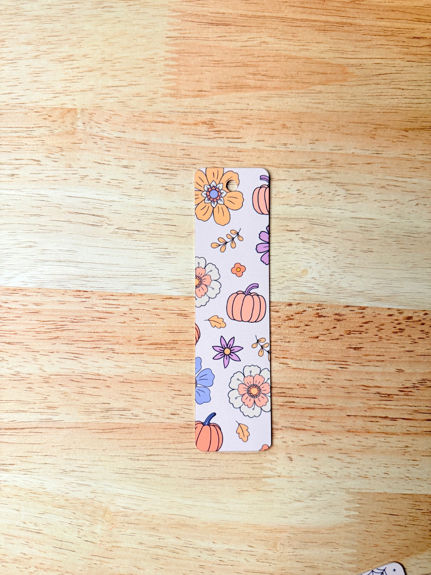 Autumn Florals Mini Bookmark