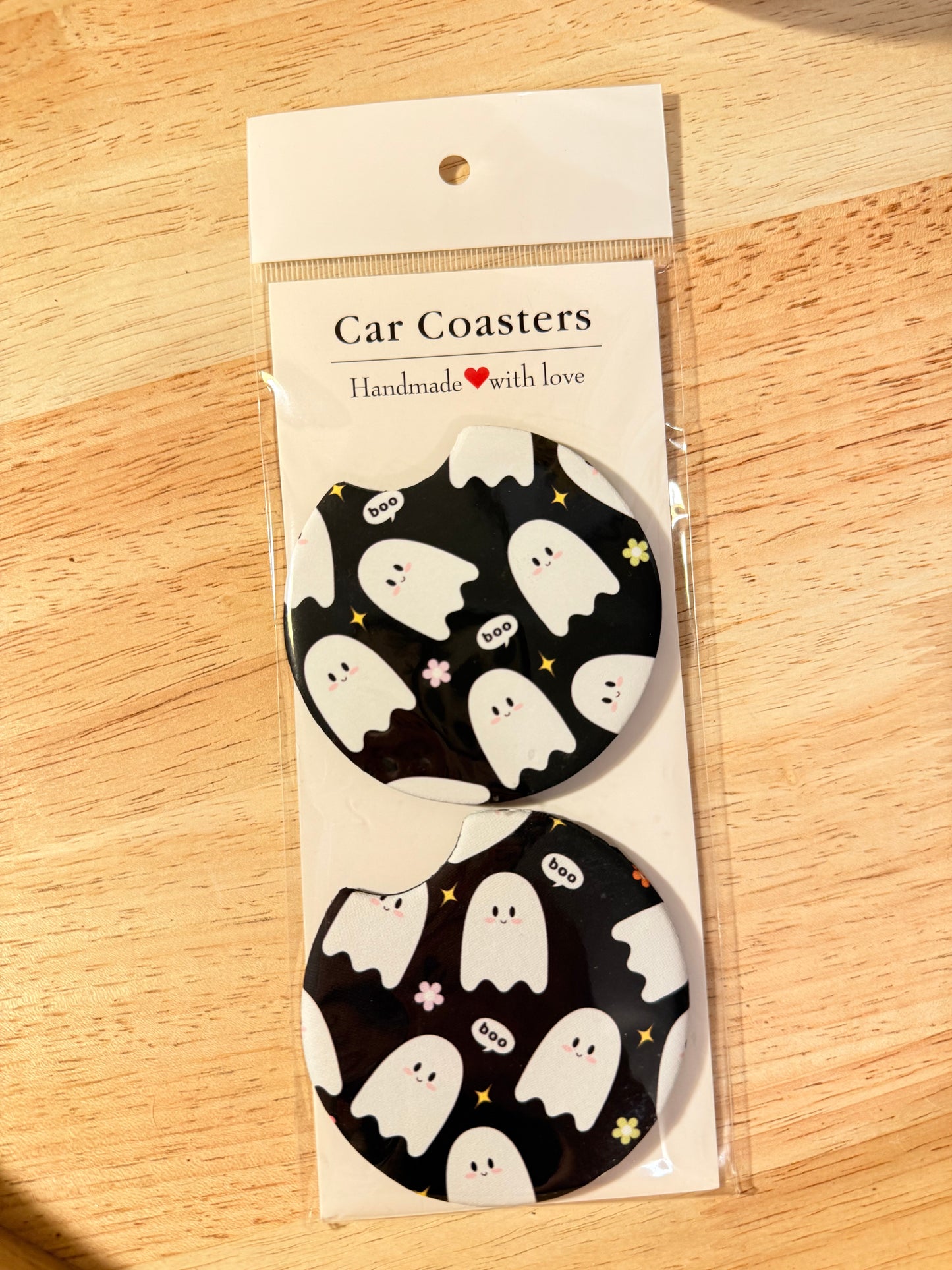 Here for the Boos Neoprene Car Coasters – Set of 2