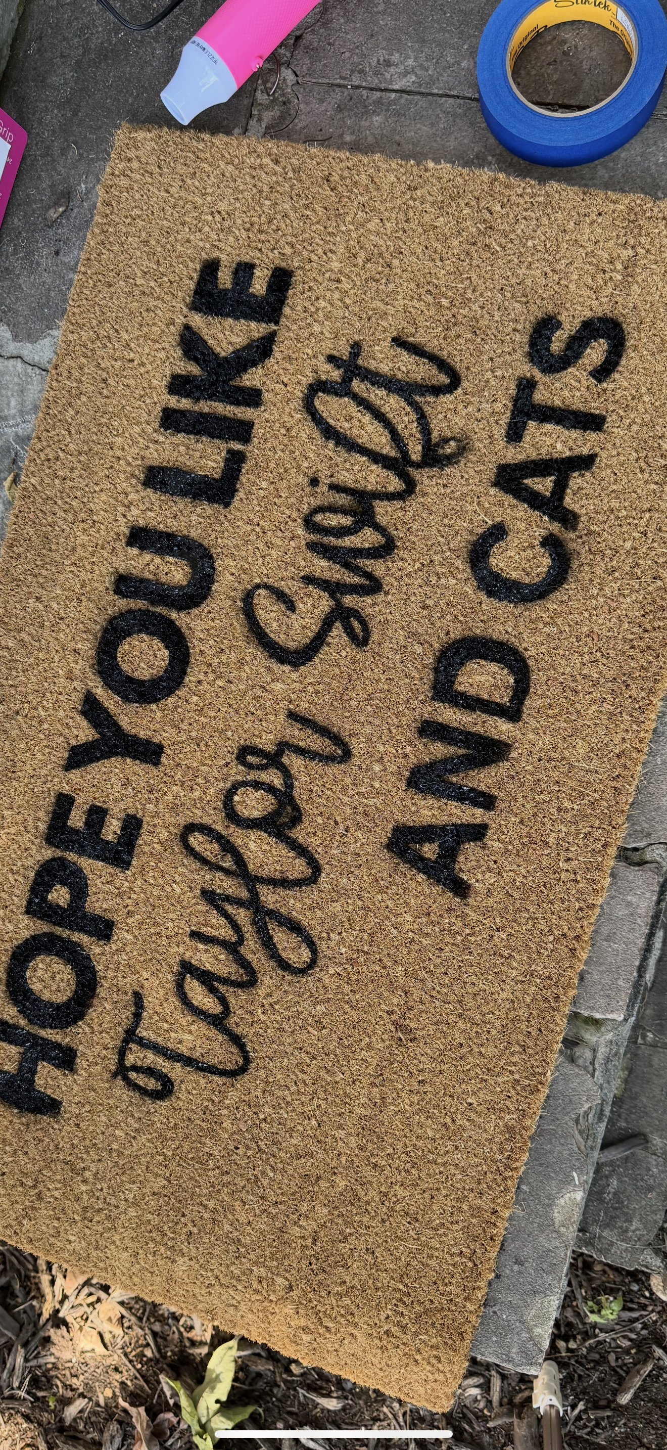 Hope You Like [Popstar] and Cats Doormat