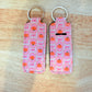 Coquette Pumpkins Chapstick Keychain