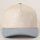 ON MY WORST BEHAVIOR Embroidered Trucker Hat
