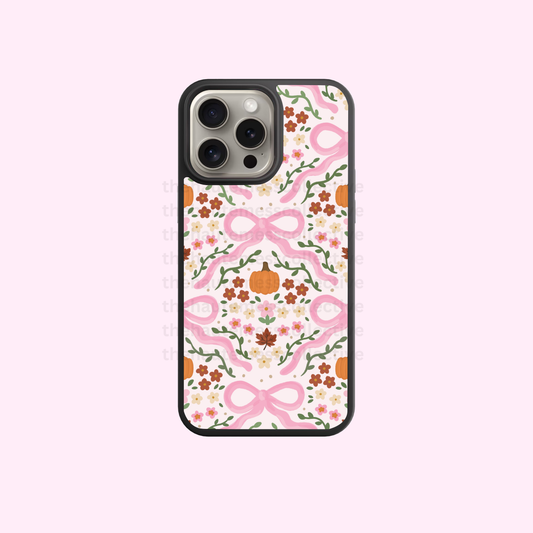 Pumpkins and Bows iPhone Case