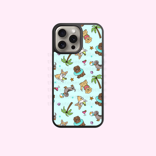 Summer Pups iPhone Case
