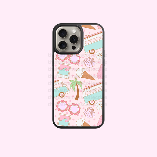 Retro Summer Vibes iPhone Case