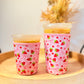 Strawberries & Bows Cup Sleeve (Small & Medium)