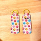 Smiley Faces Chapstick Keychain