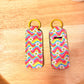 Groovy Daisies Chapstick Keychain