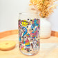 "L Frank" Glass Can