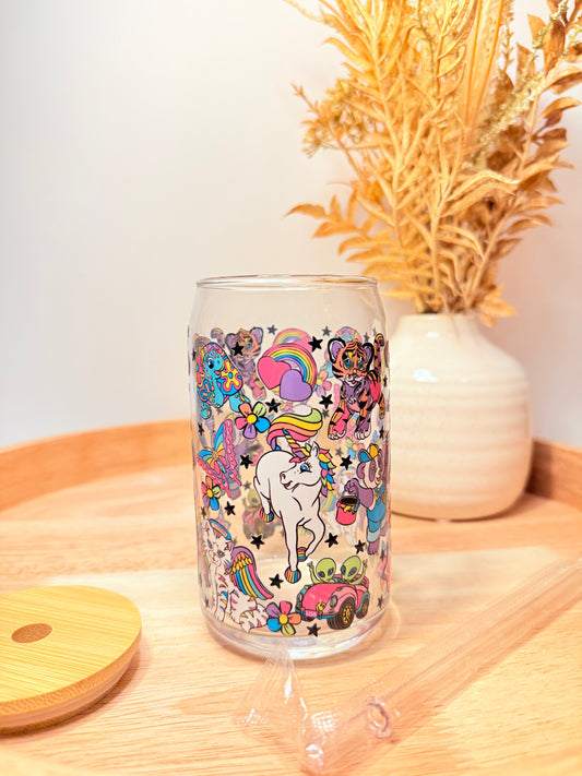 "L Frank Vibes" Glass Can