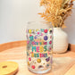 "Take Your Meds Bestie" Glass can