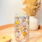 "Spring Goose" Glass Can
