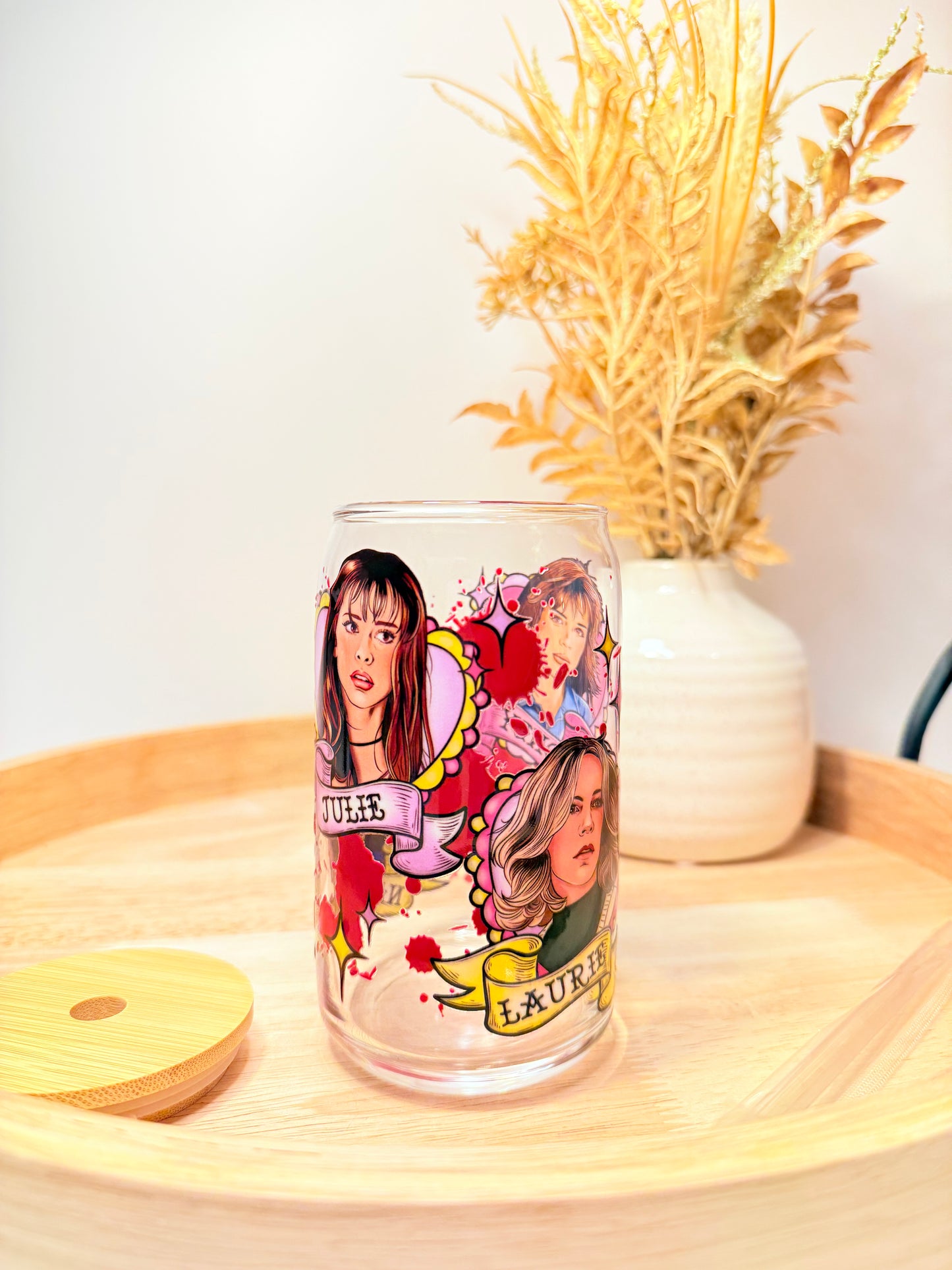 "Final Girls" Glass Can