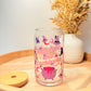 "Caffeine And Cauldrons" Glass Can