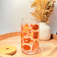 "Sweaters & Pumpkin Spice" Glass Can