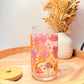 "Sun, Moon, And Crystals" Glass Can