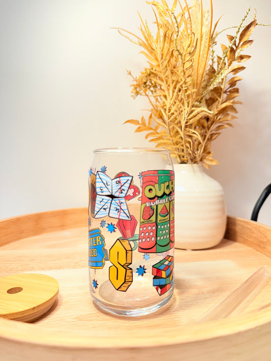 "Early 2000's" Glass Can