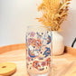 "Little Blue Chaos" Glass Can