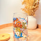 "Just Keep Sipping" Glass Can
