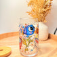 "Just Keep Sipping" Glass Can