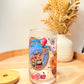 "Above The Clouds" Glass Can