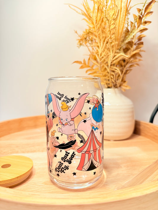"Soaring" Glass Can