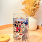 "Meet Me on Main" Glass Can