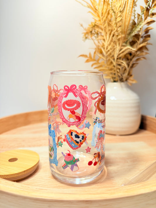 "Infinity" Glass Can