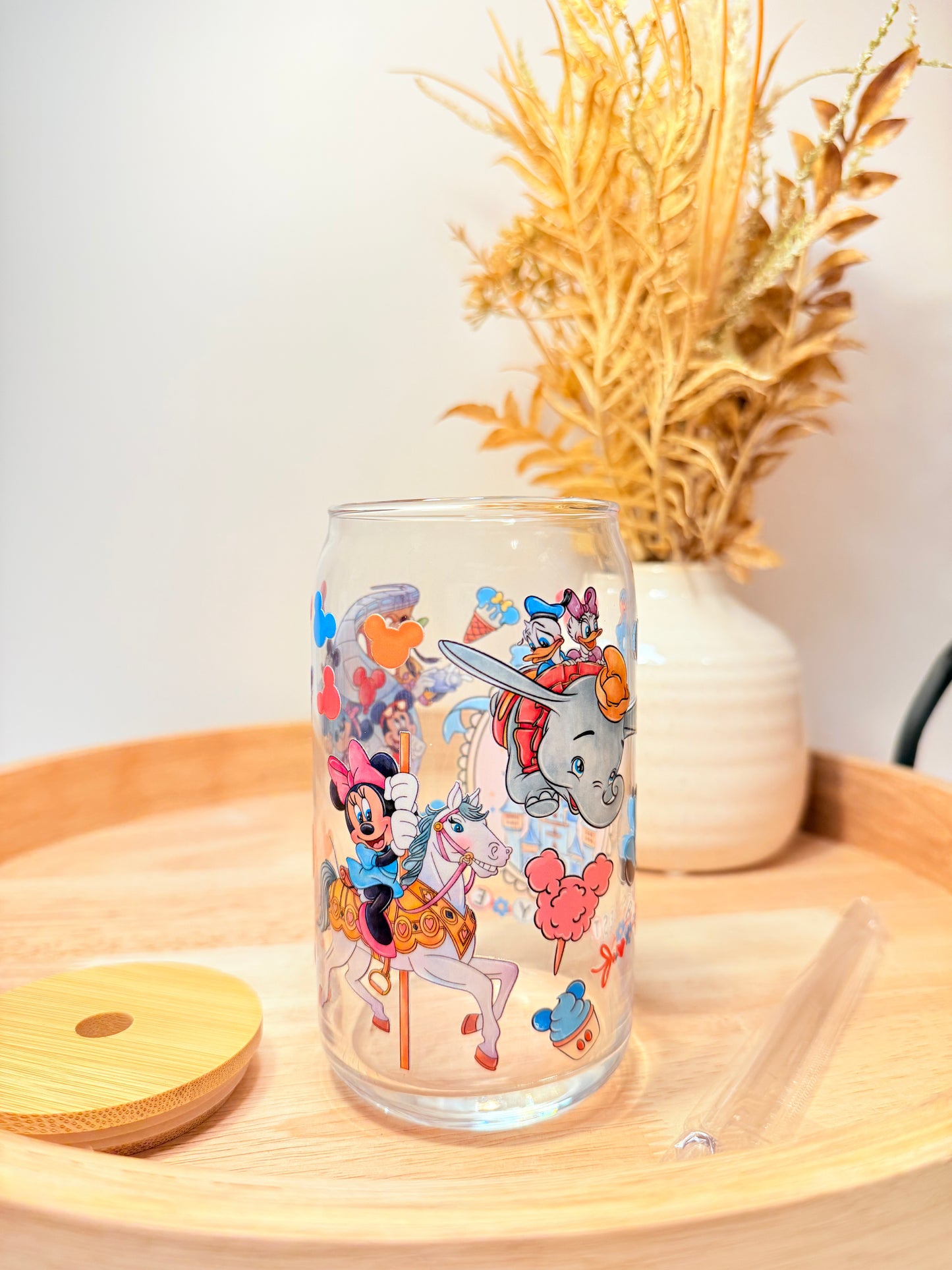 "Best Day Ever" Glass Can