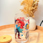 "Mermaid At Heart" Glass Can