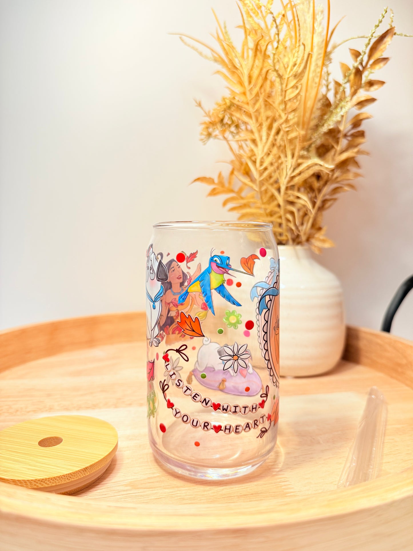 "Free Spirit" Glass Can