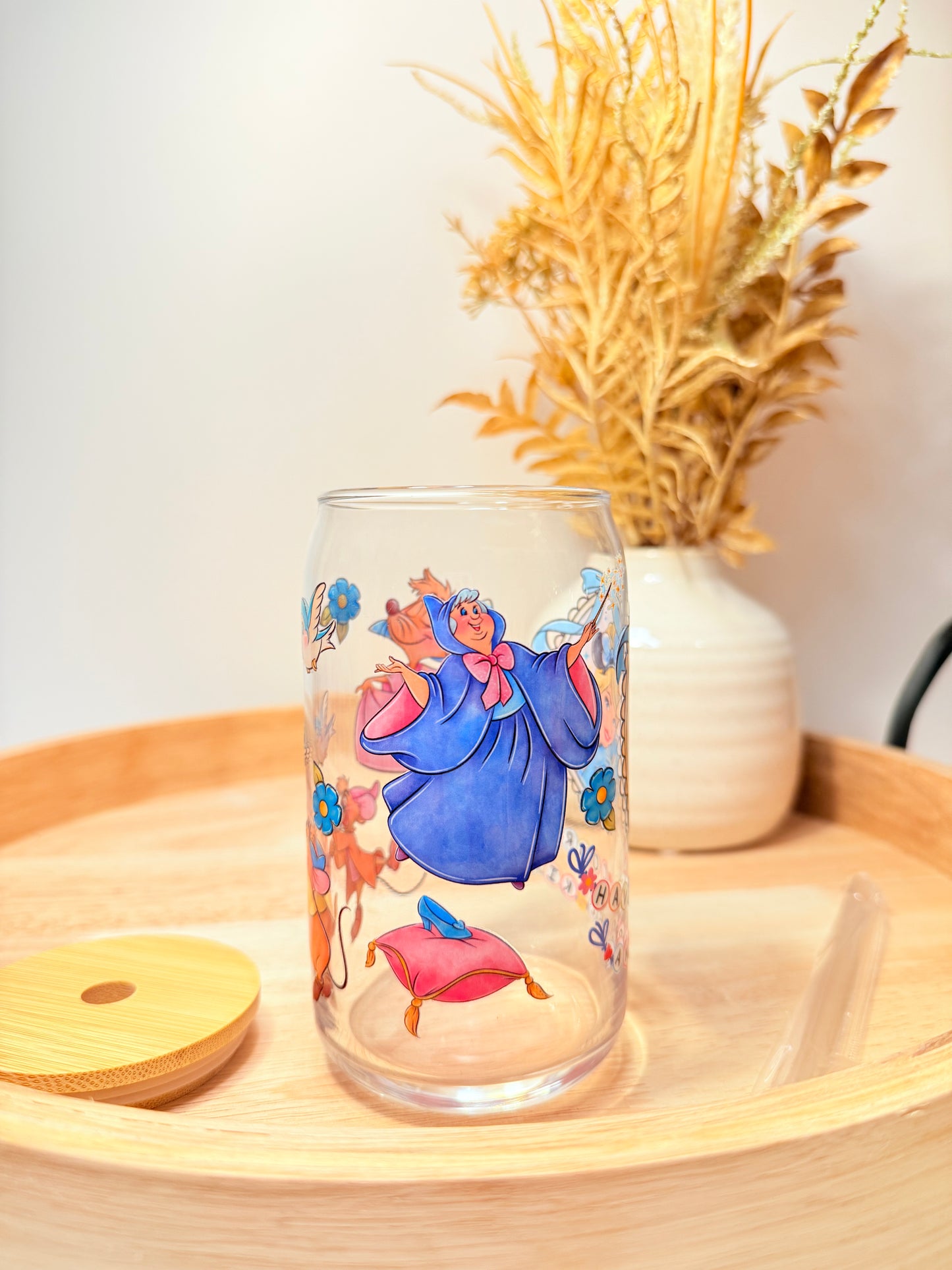 "Midnight Magic" Glass Can