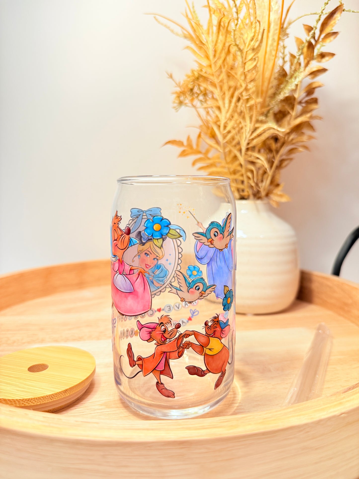 "Midnight Magic" Glass Can