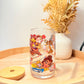 "Bookish Beauty" Glass Can