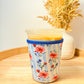 "Blooming Blues" Cup Sleeve (Small)