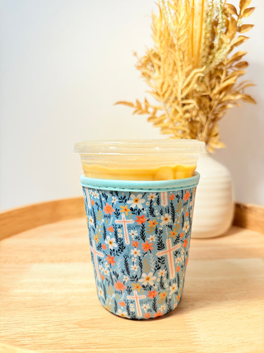 "Grace & Petals" Cup Sleeve (Small)