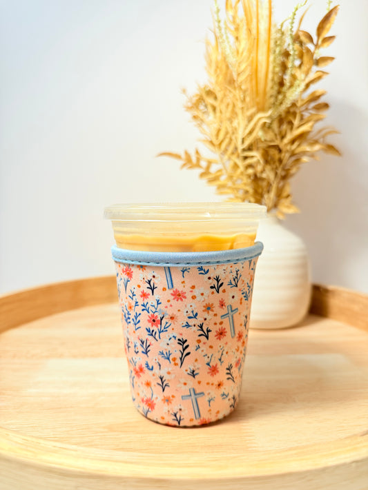 "Faith In Full Bloom" Cup Sleeve (Small)