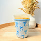 "Blue Bows" Cup Sleeve (Small)