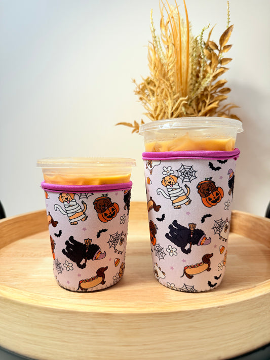 "Happy Howloween" Cup Sleeve (Small & Medium)