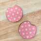 Dainty Daisies – Neoprene Car Coasters (2.75") – Set of 2