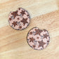 Leopard Stars – Neoprene Car Coasters (2.75") – Set of 2