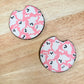 Ghosties – Neoprene Car Coasters (2.75") – Set of 2