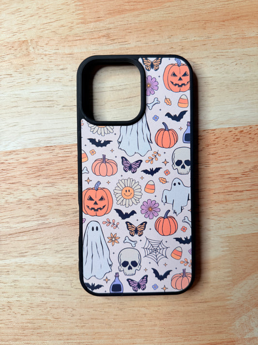 Halloween Doodles iPhone Case