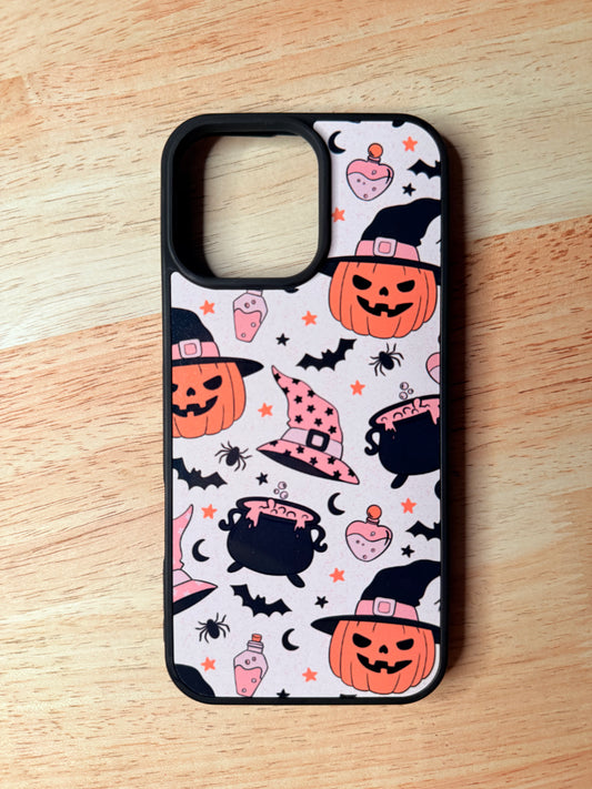 Witchy Pumpkins iPhone Case